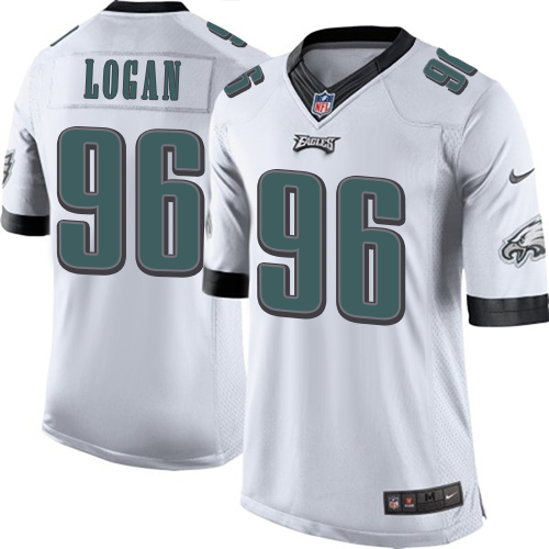 Youth Limited Bennie Logan Nike Jersey White Road - #96 NFL Philadelphia Eagles